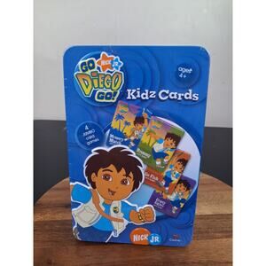Vintage Go Diego Go Kids Card Game Nick Jr